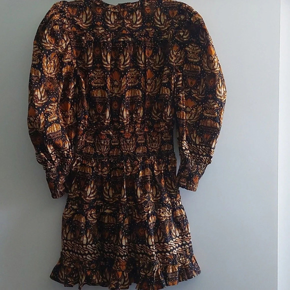 Love the Label Eleanor Dress Dahlia black print Nwot Small Bohemian Prom - Picture 7 of 7